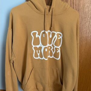 Gildan Heavy Blend Camel Hoodie
Love more